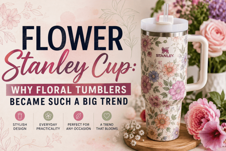Flower Stanley Cup: Why Floral Tumblers Became Such a Big Trend